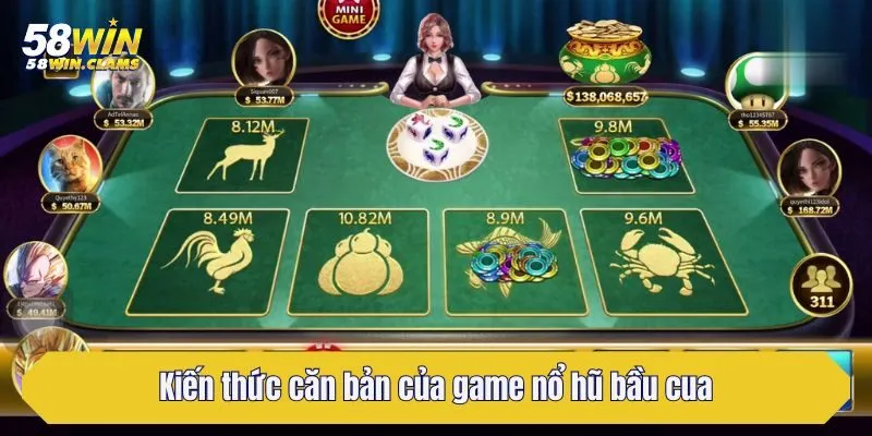 Nổ Hũ Bầu Cua - 58win Mách Bạn Cách Chơi Luôn Thắng 3 Kiến thức căn bản của game nổ hũ bầu cua